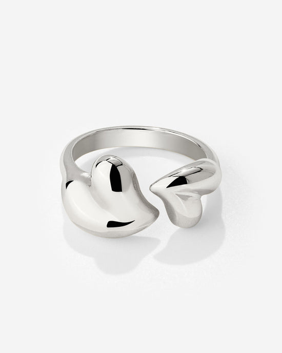 Heartie Ring Silber