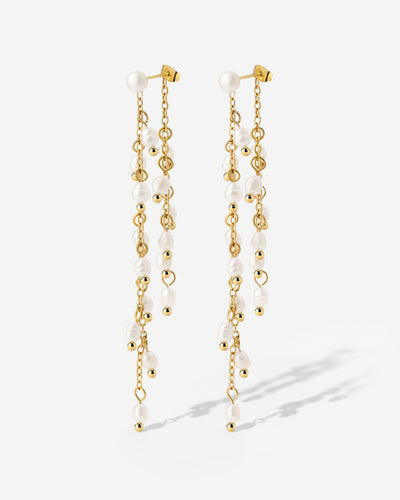 Cascade Pearl Earrings