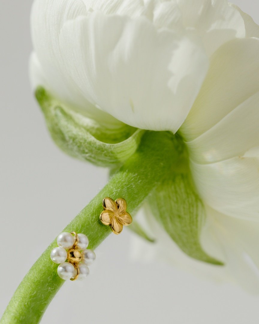Daisy Studs Silber