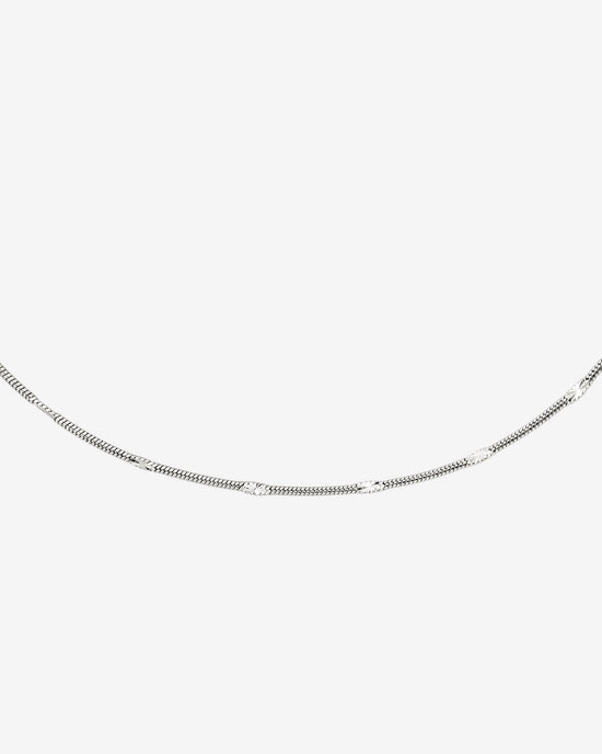 Sun Ray Necklace Silber
