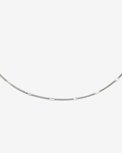 Sun Ray Necklace Silber