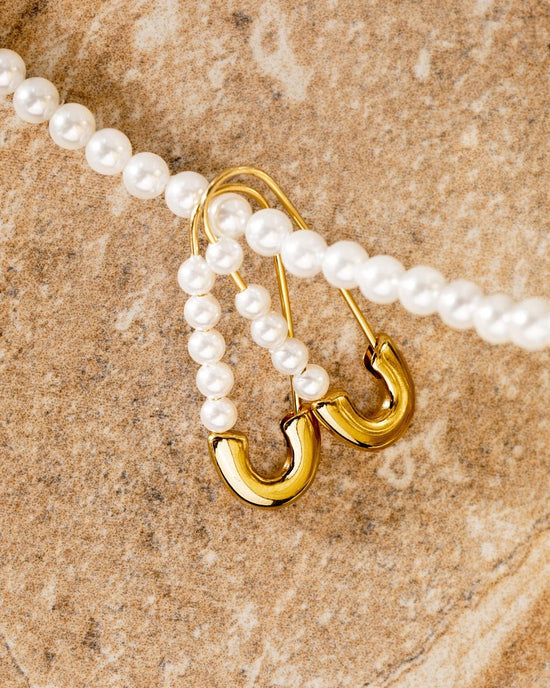 Save Me Earrings Gold