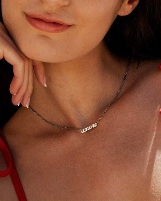 Amore Mio Necklace Silber
