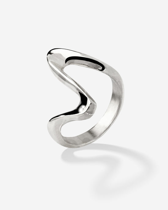 High Tide Ring Silber