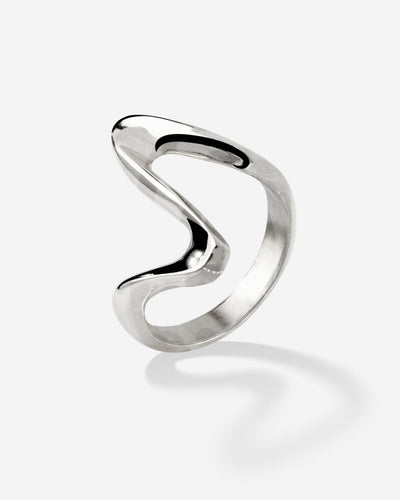 High Tide Ring Silber