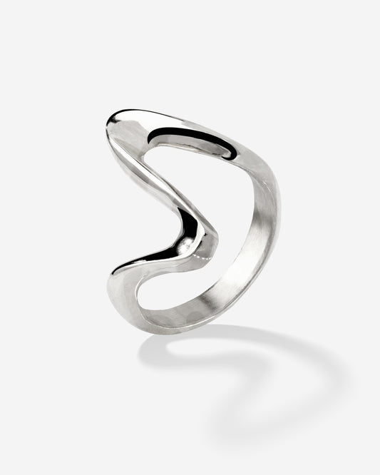 High Tide Ring Silber