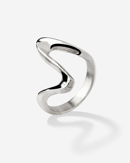High Tide Ring Silber