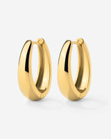 Seeker Hoops Medium Gold