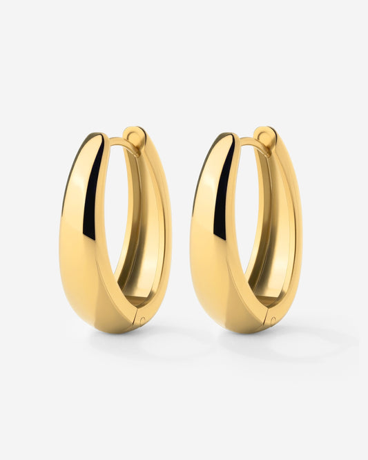 Seeker Hoops Medium Gold