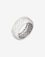 Snake Skin Ring Silber