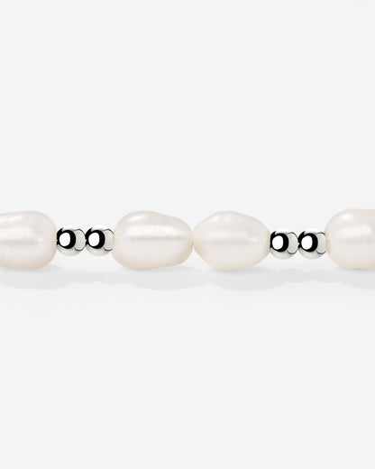Summertime Pearl Bracelet Silber
