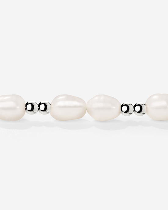 Summertime Pearl Bracelet Silber
