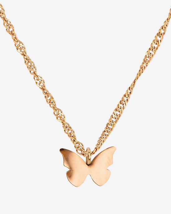 Flutterby Necklace Roségold