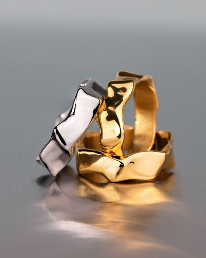 Melting Ring Gold