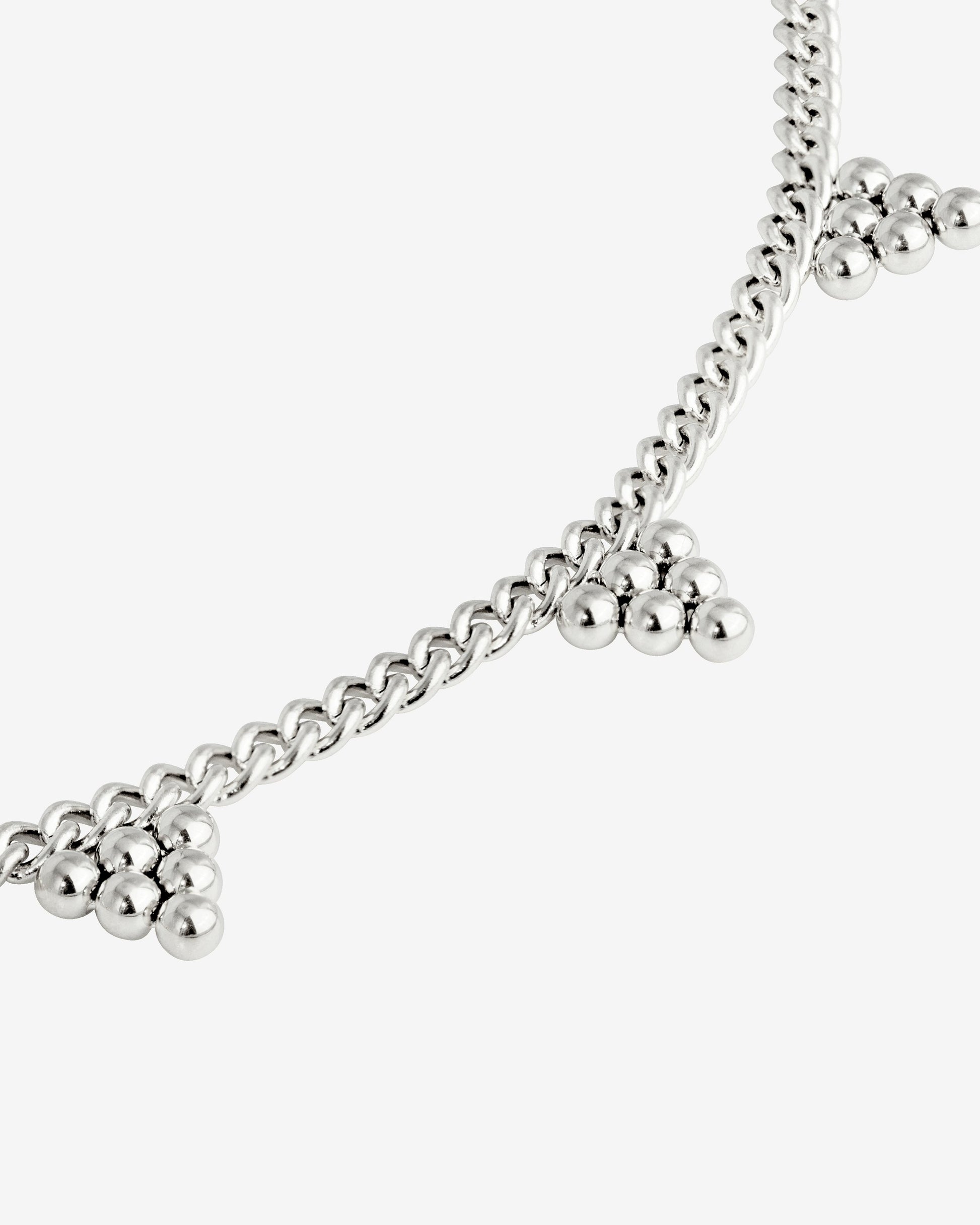 Tiny Beads Necklace Silber