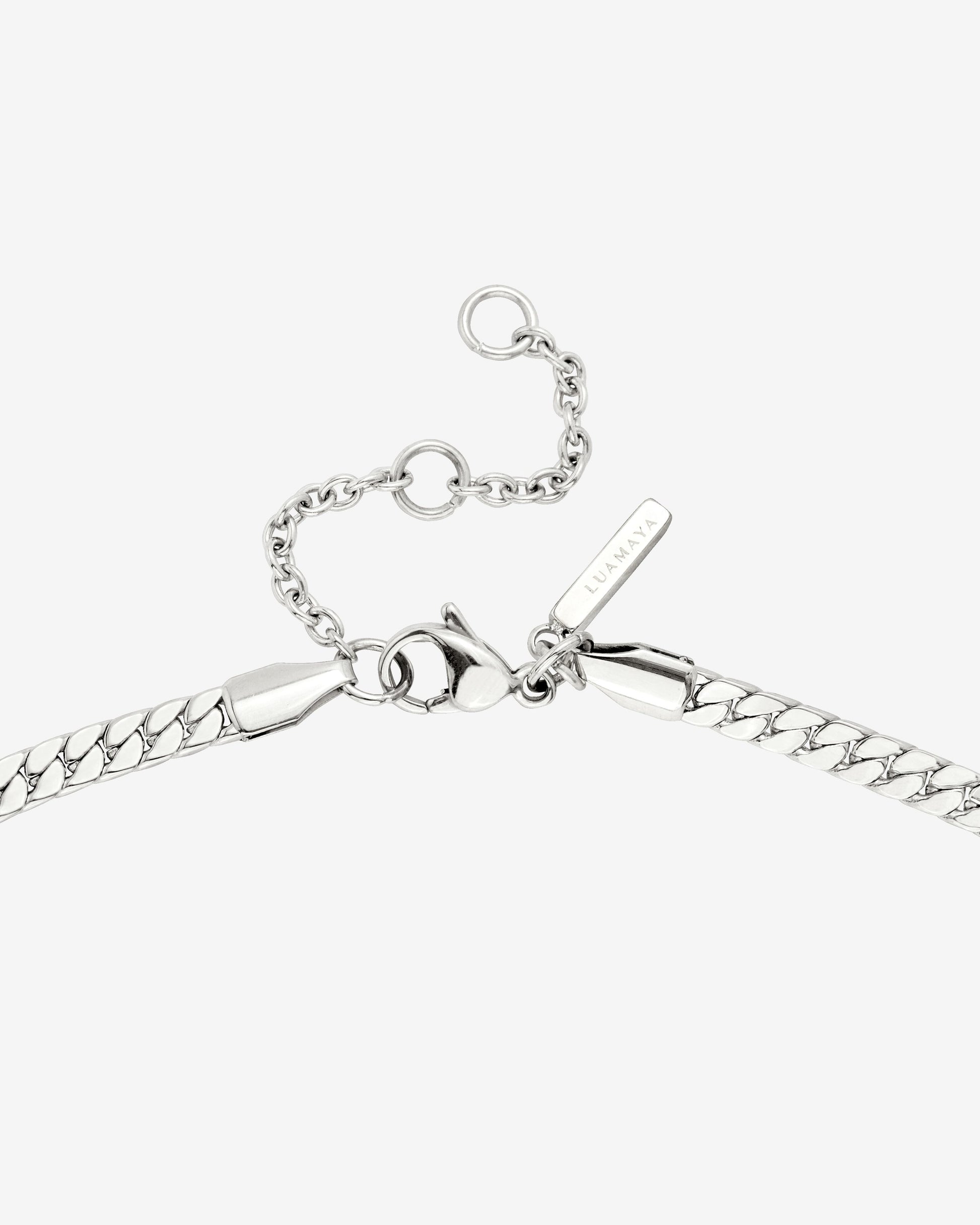 Snaked Necklace Silber