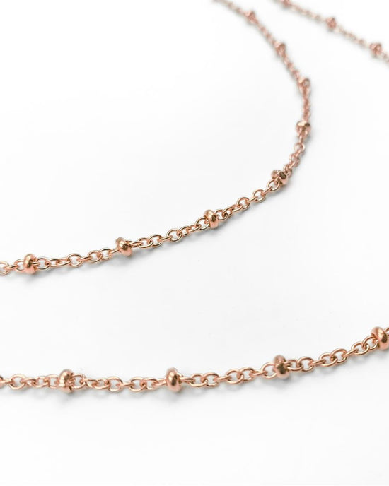 Alimera Necklace Roségold