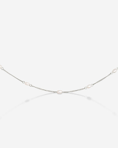 Pearl after Pearl Choker Silber
