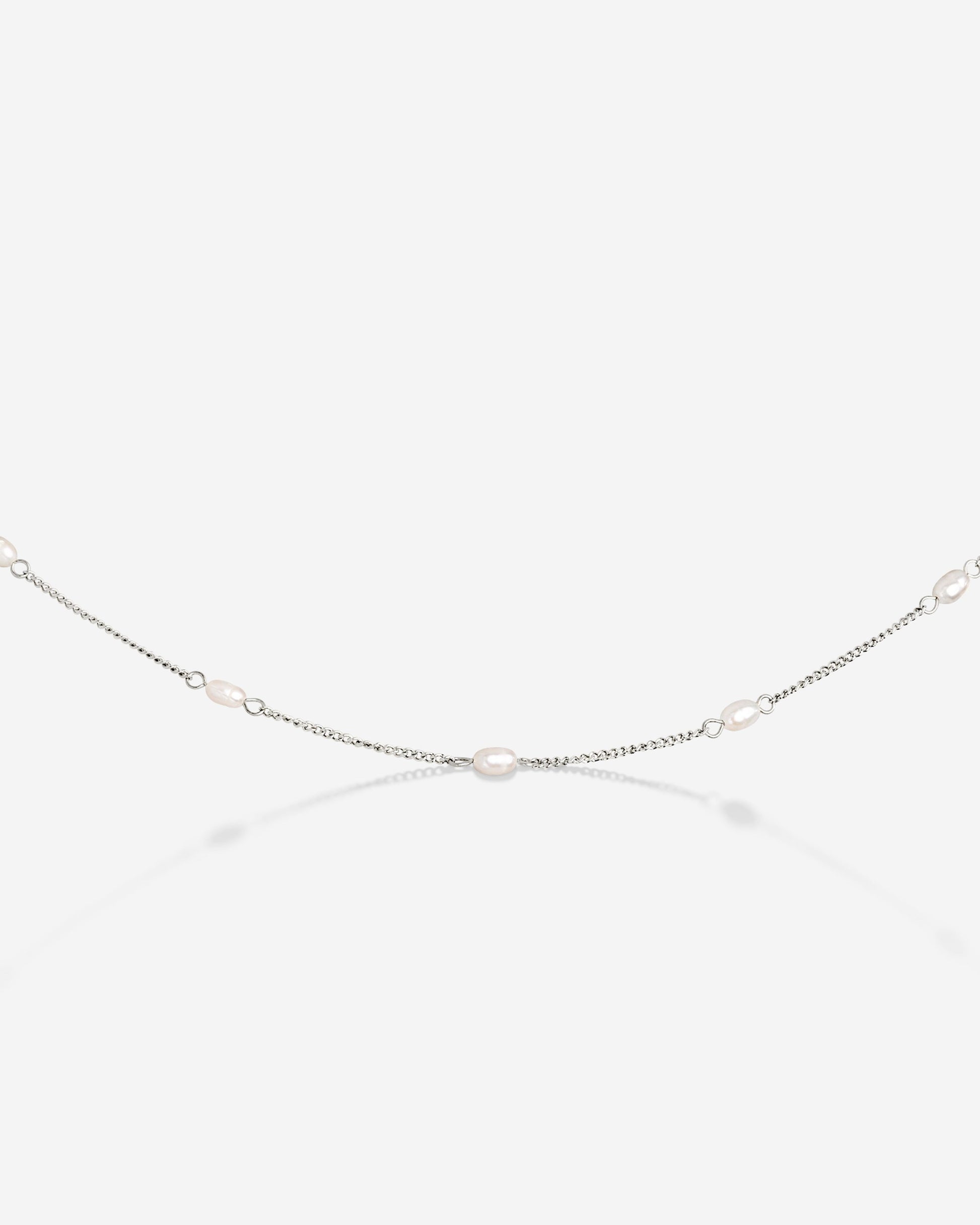 Pearl after Pearl Choker Silber