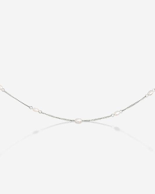 Pearl after Pearl Choker Silber