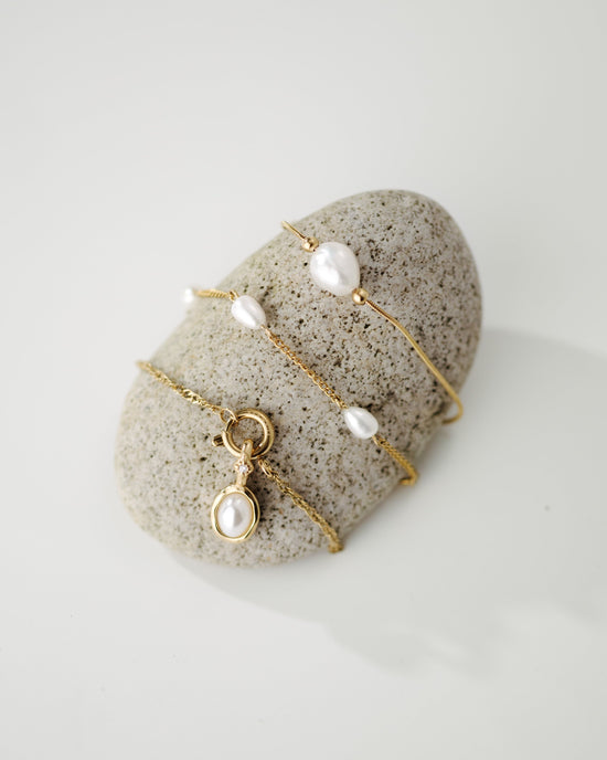 Pearl after Pearl Bracelet Roségold