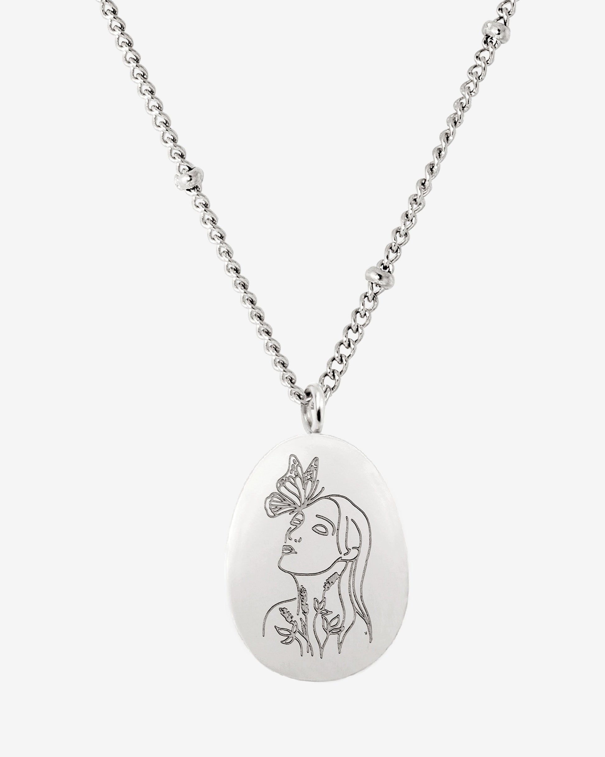 Tender Grace Necklace Silber