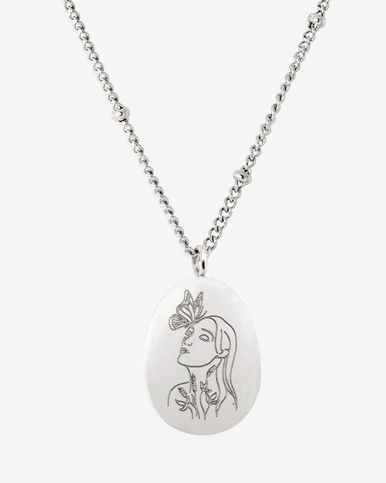 Tender Grace Necklace Silber