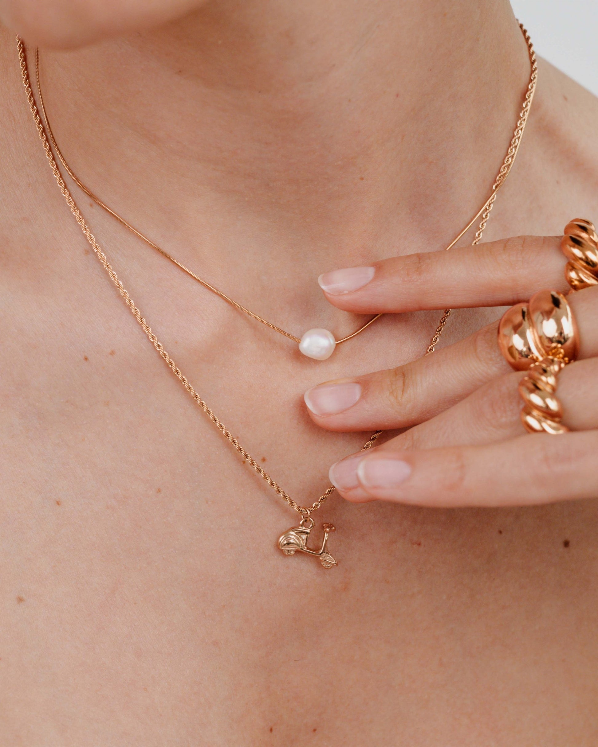 Voyage Necklace Roségold