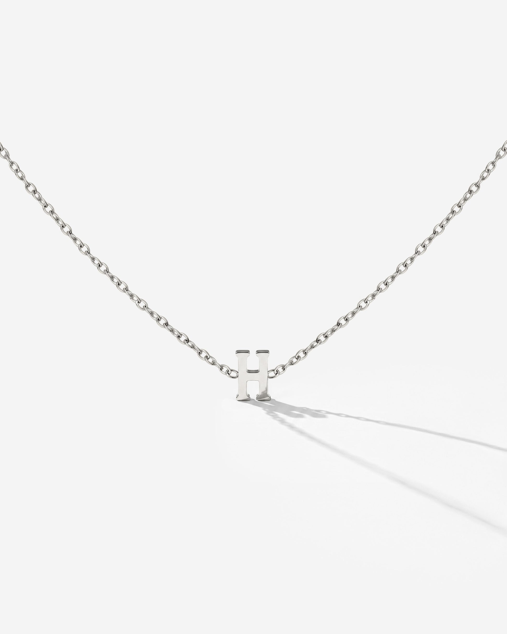 Tiny Letter Necklace