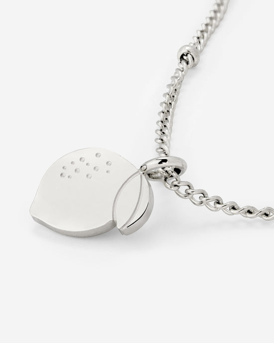 When Life gives you Lemons Necklace Silber