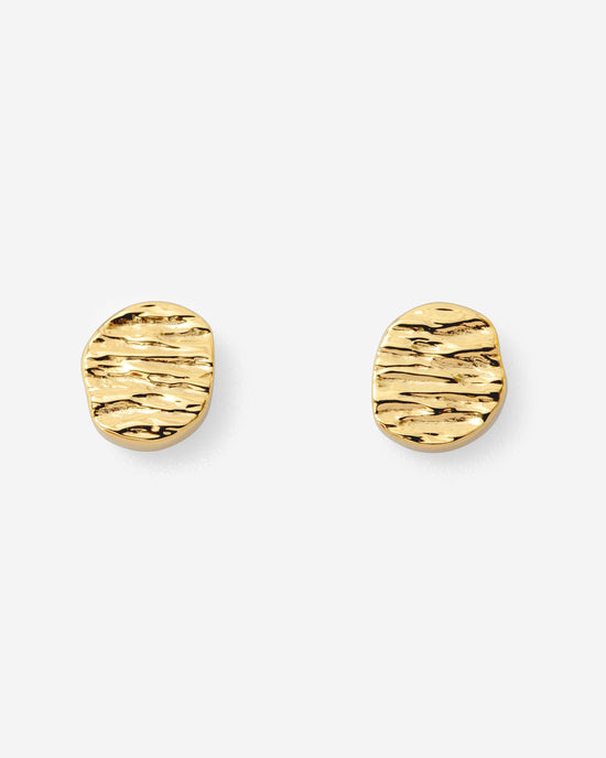 Boho Coin Studs Gold