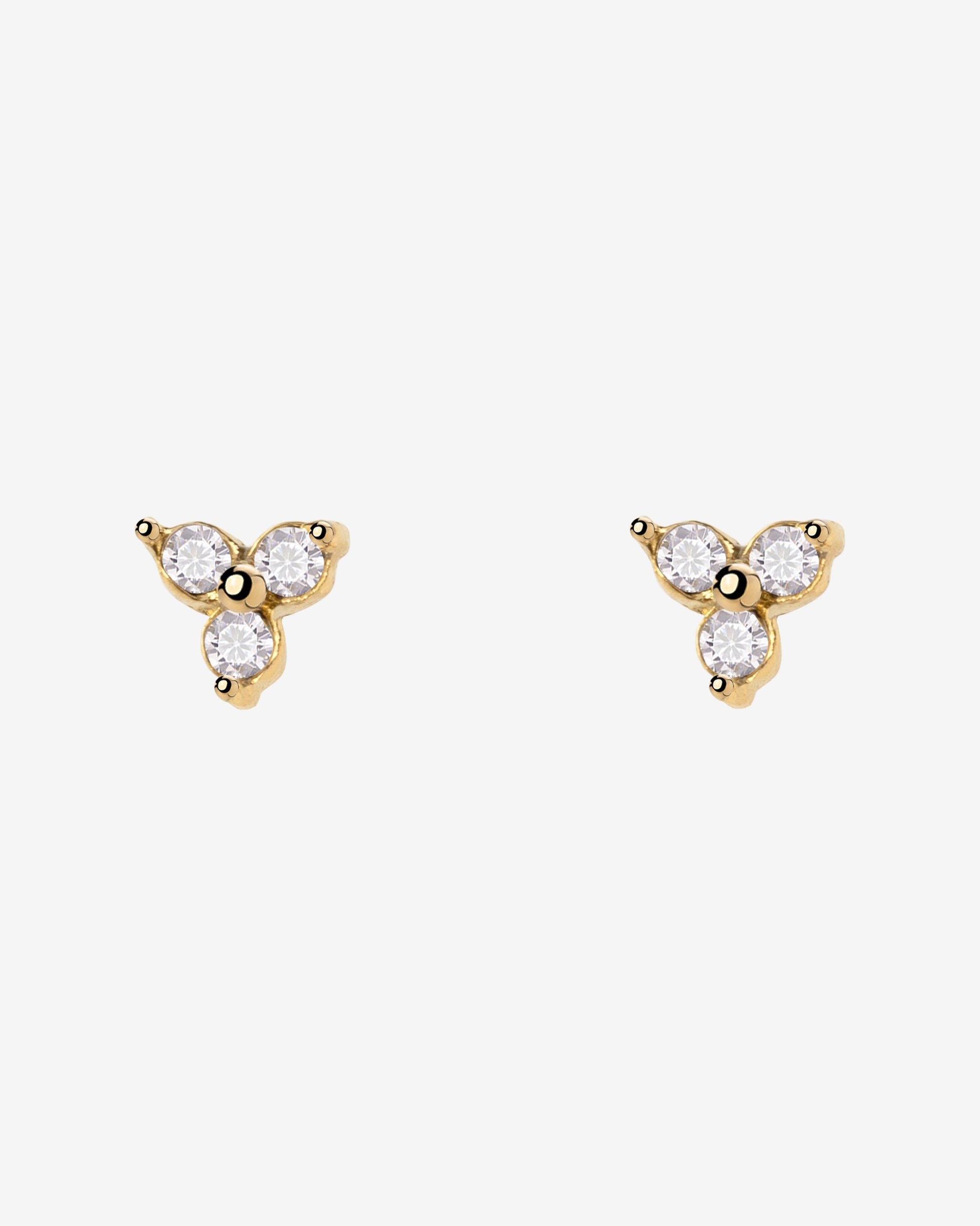Luz Studs Gold