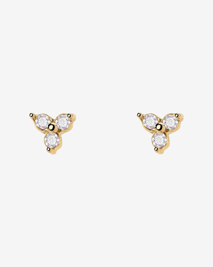 Luz Studs Gold