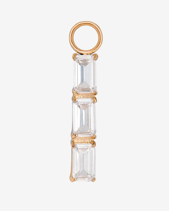 Baguette Bundle Hoop Set Small Roségold