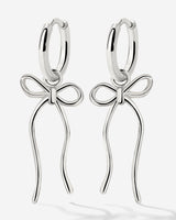 Lovely Loop Hoop Set Small Silber
