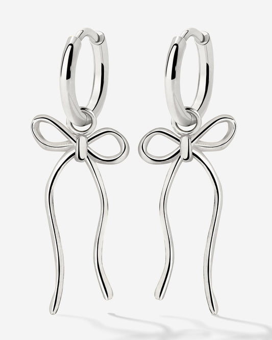 Lovely Loop Hoop Set Small Silber