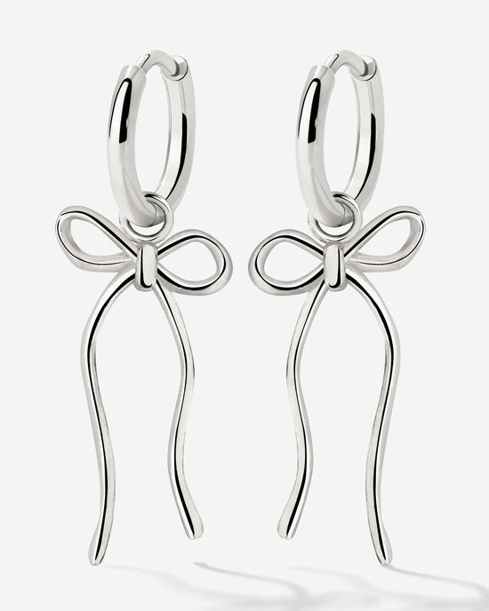 Lovely Loop Hoop Set Small Silber
