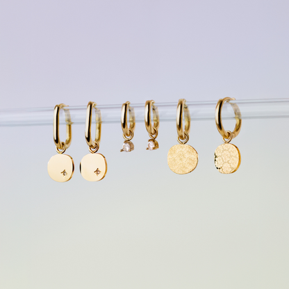 Everbloom Hoop Set Small Silber