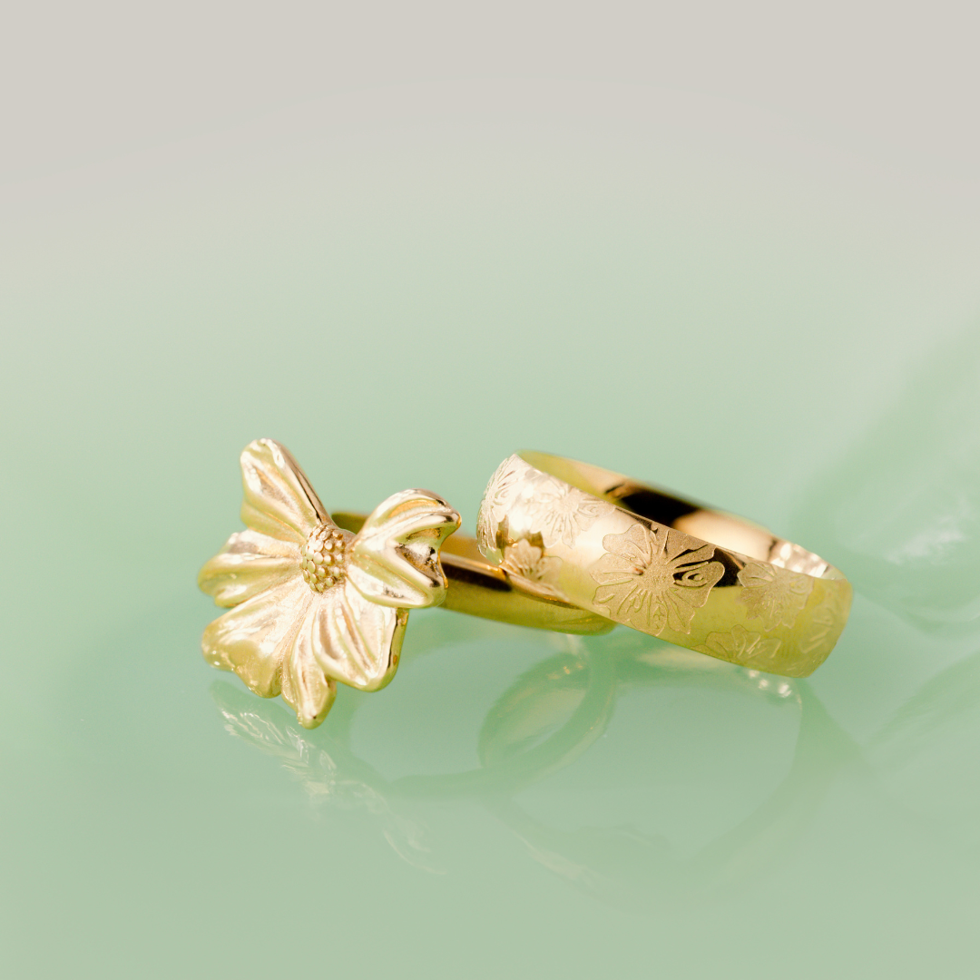 Eternal Bloom Ring Gold