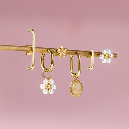 Soft Line Studs Roségold