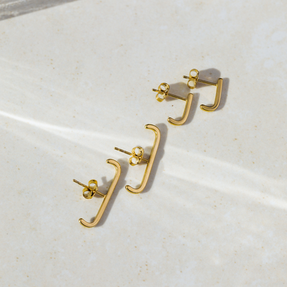 Soft Line Studs Roségold