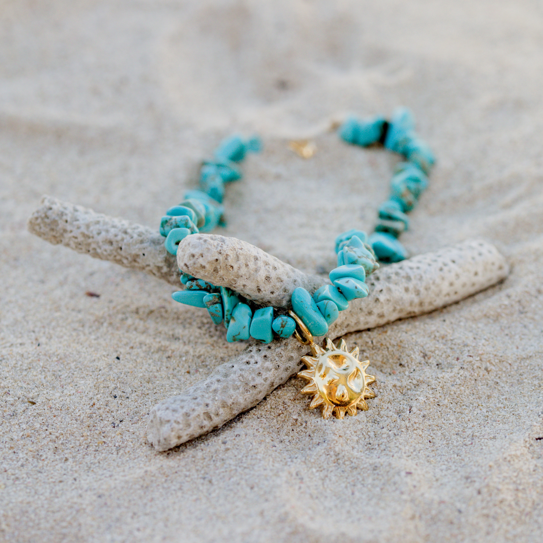 Blue Lagoon Bracelet Silber