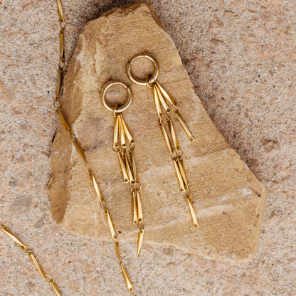Wind Chime Hoop Set Baby Silber
