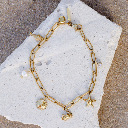 Seaside Treasures Bracelet Silber
