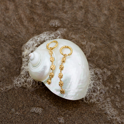 Tides of Time Hoop Set Small Roségold