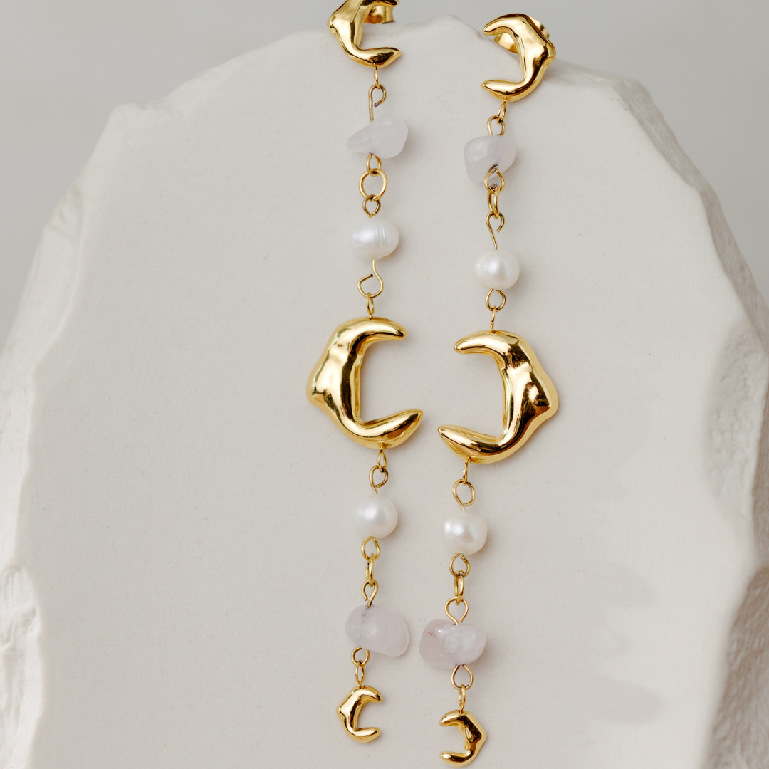 Authentic Anthea Earrings Gold