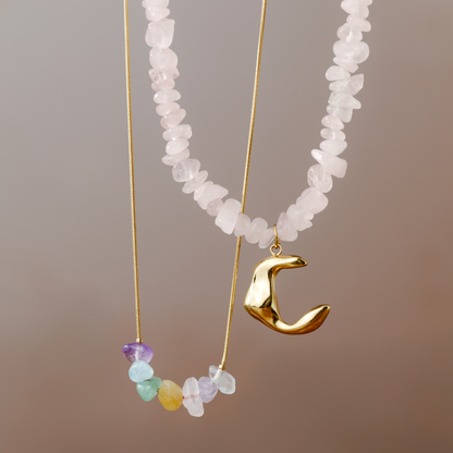 Radiant Romy Necklace Gold