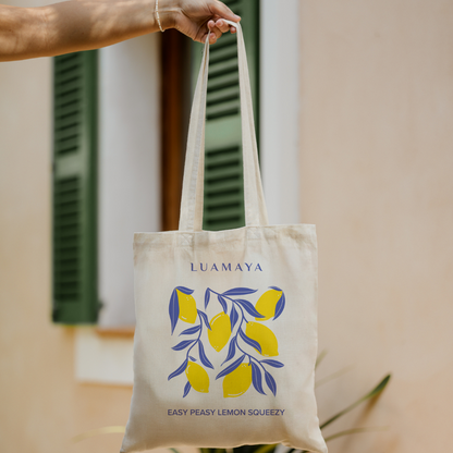 Jutetasche Easy peasy lemon squeezy