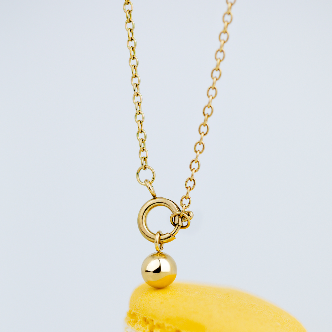 Bubbly Classic Chain Necklace Set Roségold