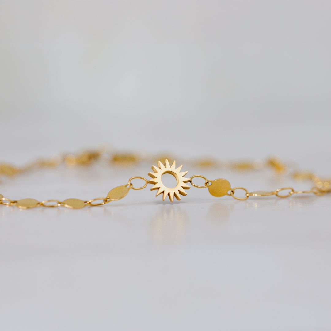 FREE Sunny Side Up Bracelet Gold